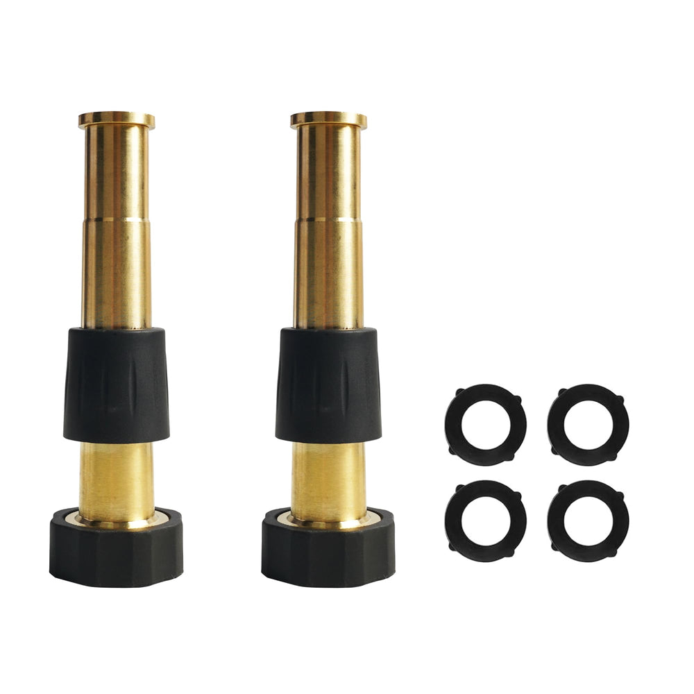 Hourleey 5-inch brass nozzle front view