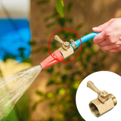 Hourleey Brass Hose Valve packaging with extra washers