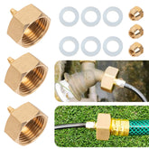 Hourleey Garden Hose Adapter 3/4" female thread front view