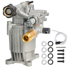 Hourleey Pressure Washer Pump front view with 3/4" shaft