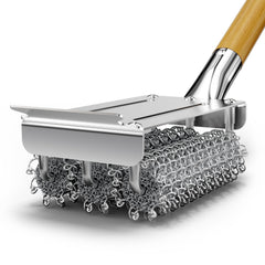 HOUSE AGAIN Grill Brush front view with ergonomic handle