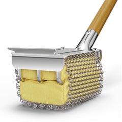 HOUSE AGAIN Grill Brush with scraper front view