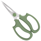 Housolution Flower Scissors with SK5 steel blade in avocado green