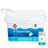 HTH 3" Chlorine Tabs Advanced package front view