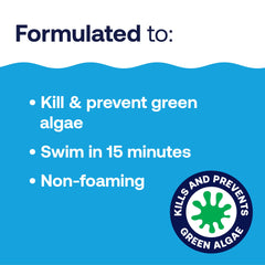 HTH Algae Guard Ultra label close-up