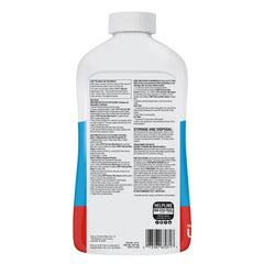 HTH Filter Cleaner clear liquid in container