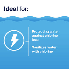 HTH Spa Clear Chlorinating Sanitizer in use in a hot tub