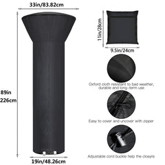 Hualedi Patio Heater Cover waterproof fabric detail