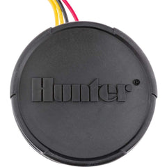 Hunter NODE-100-LS controller showing battery compartment