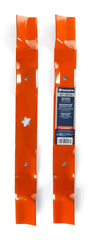 Husqvarna 42-inch mulching lawn mower blades front view