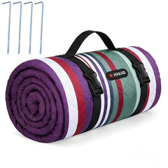 HX&OD Outdoor Picnic Blanket 80x80 red front view