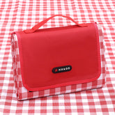 HX&OD Picnic Blanket 80"x60" Red Front View