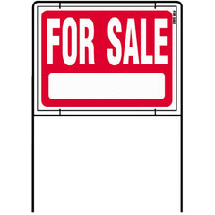 Hy-Ko FOR RENT Sign 24x36 inches double-sided red and white