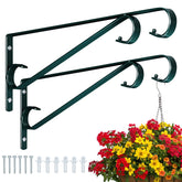 Hystun Plant Hanger 15.4 Inch Blackish Green front view