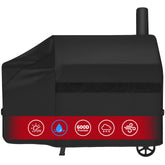i COVER Offset Smoker Cover 60 inch front view