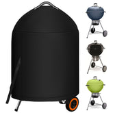 i COVER Waterproof Grill Cover for Weber 22 Inch Kettle, front view