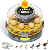 IBKINXX Egg Incubator dark gray model front view