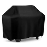 iCOVER 65 inch BBQ Grill Cover front view, black