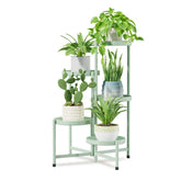 iDavosic.ly 5 Tier Plant Stand Mint Cream front view