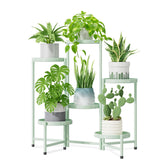 iDavosic.ly 6 Tier Plant Stand Mint Cream front view