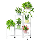 iDavosic.ly 6 Tier Plant Stand white model front view