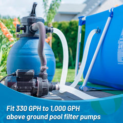IDEASURE pool hoses with hose clamps included