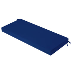 idee-home Outdoor Bench Cushion Dark Cerulean front view