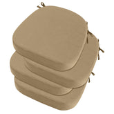 idee-home Outdoor Chair Cushions Set of 4 in Antique Beige, front view