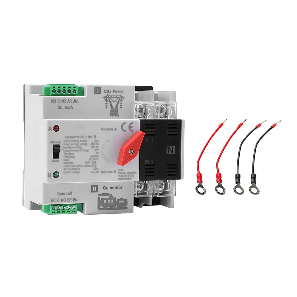 IGEYAPA 100A Automatic Transfer Switch front view