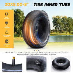 Improvedhand inner tube package showing two tubes