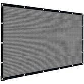 IMSGVIFO Grey Sun Shade Cloth front view 10x10FT