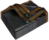 IMSGVIFO Shade Cloth 10x18 FT black mesh front view
