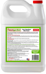 IMUSTGARDEN Deer Repellent 1 Gal showing the ingredients list