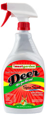 IMUSTGARDEN Deer Repellent 32oz spray bottle front view