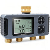 Insoma 4-Zone Water Timer front view with clear display