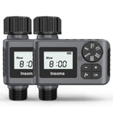 Insoma Water Timer 2 PCS front view with LCD display