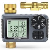 Insoma Water Timer front view showing large LCD display