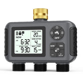 Insoma Water Timer with brass inlet front view