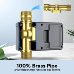 Insoma Water Timer with brass pipe and controls