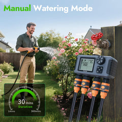 Insoma Water Timer with garden hose connection