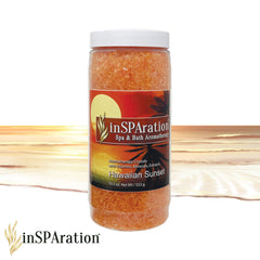 InSPAration Hawaiian Sunset Crystal 19 oz close-up of granules