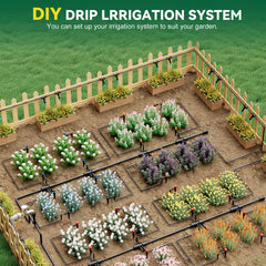 Installation components of STARREY drip irrigation system