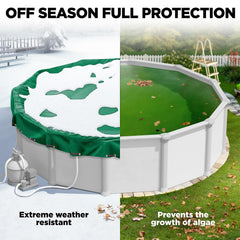 Installation guide for Shop Square winter pool cover