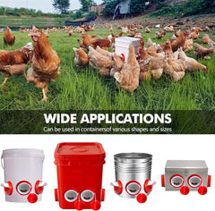 Installation hole saw included with Chicken Feeder Port Kit