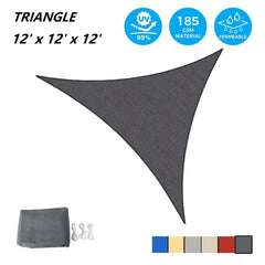 Installation of AsterOutdoor Sun Shade Sail with D-ring and rope