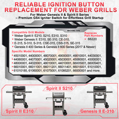 Installation of DcYourHome Igniter Switch on a Weber grill