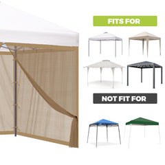 Installation of FLAGLY Mosquito Netting on a gazebo