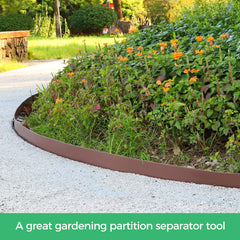 Installation of FunFanso Landscape Edging with included stakes
