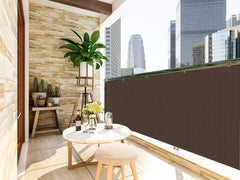 Installation of LOVE STORY Privacy Screen with included zip ties