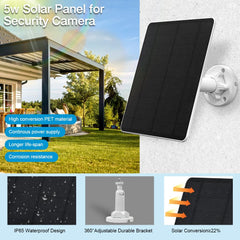Installation of MUZUZZI solar panel on a wall